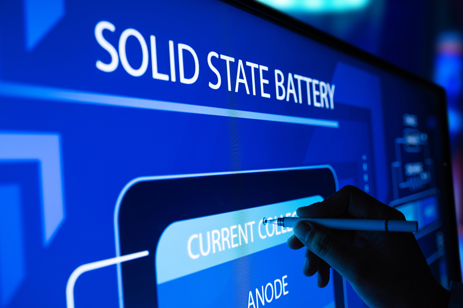 solid-state battery for electric vehicles